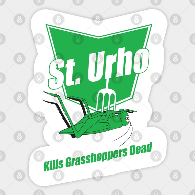 SAINT URHO 2 Sticker by miniBOB